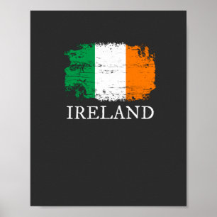 Ierse vlag poster