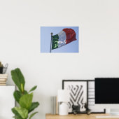 Ierse vlag poster (Thuiskantoor)