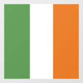 Ierse vlag raamsticker (Vel)