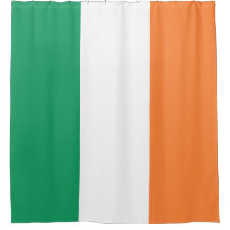 Ierse vlag (Republiek Ierland) (ROI) (Eire) Douchegordijn