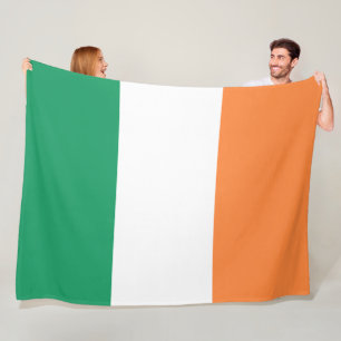 Ierse vlag (Republiek Ierland) (ROI) (Éire) Fleece Deken