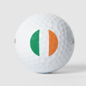 Ierse vlag (Republiek Ierland) (ROI) (Eire) Golfballen (Voorkant)