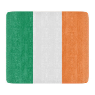 Ierse vlag (Republiek Ierland) (ROI) (Eire) Snijplank