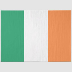 Ierse vlag (Republiek Ierland) (ROI) (Eire) Tissuepapier
