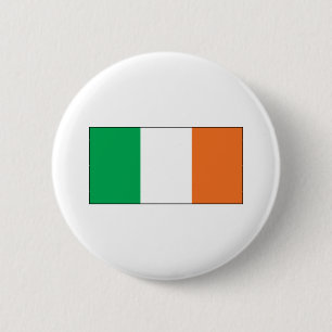 Ierse vlag ronde button 5,7 cm