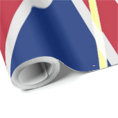 Ierse vlag Shamrock Clover St. Patrick UK Cadeaupapier (Rol Hoek)