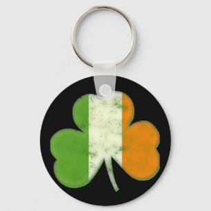  Ierse vlag Shamrock Sleutelhanger