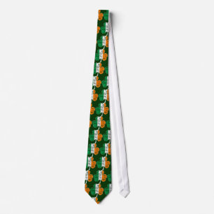 Ierse vlag Shamrocks Necktie Stropdas