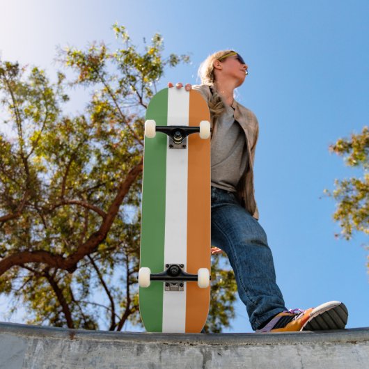 Ierse vlag skateboard (Buiten 1)