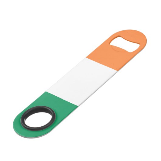 Ierse vlag speed flessenopener (Achterkant Gekanteld)