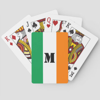 Ierse vlag Speekkaarten Pokerkaarten