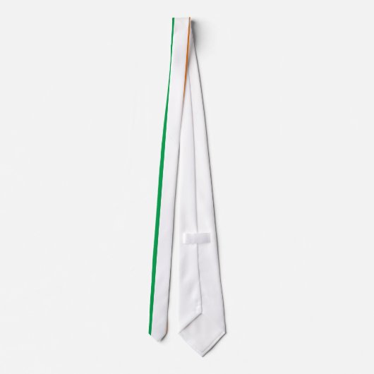 Ierse vlag St. Patricks Day party in Ierland Stropdas (Achterkant)