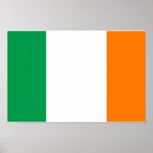 Ierse vlag/St Patrick's Day Poster