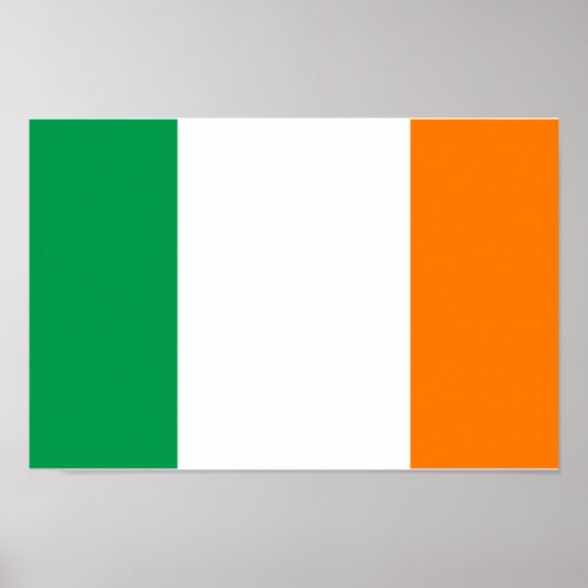 Ierse vlag/St Patrick's Day Poster (Voorkant)