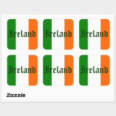 Ierse vlag Sticker (Vel)