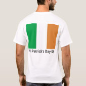 Ierse vlag t-shirt (Achterkant)