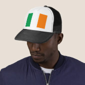 Ierse vlag trucker pet (In situ)
