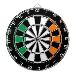 Ierse vlag van het dartboard van Ierland Dartbord