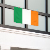 Ierse vlag van Ierland aangepaste banner teken (Buitenkant Gebouw)