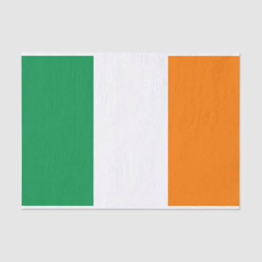 Ierse vlag van Ierland gift wrapping tissuepapier (Voorkant)
