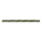Ierse vlag van shamrocks lint (Voorkant)