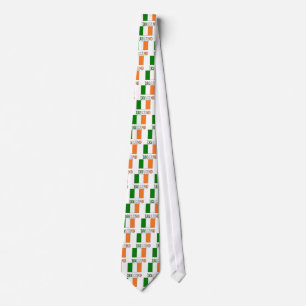Ierse vlag & woord stropdas