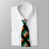 Ierse vlagkleuren voor St. Patricks Stropdas (Gebonden)