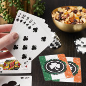Ierse vlagspelkaarten pokerkaarten (Insitu)
