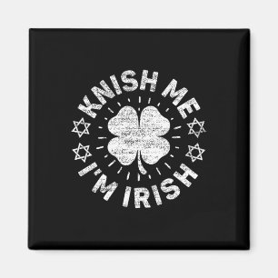 Ierse voedselliefhebber Funny St Patricks Day Knis Magneet