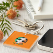 Ierse voetbal sleutelhanger (Voorkant Rechts)