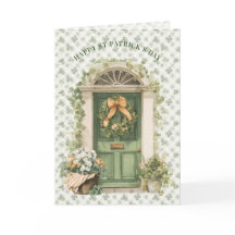 Ierse voordeur | Ierse zegen voor St. Patrick's Da