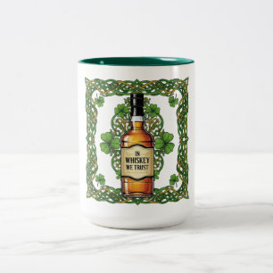 Ierse Whiskey Tweekleurige Koffiemok