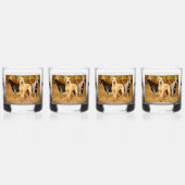 Ierse Wolfhounds & Cross Drinkware Set Whisky Glas (Voorkant)