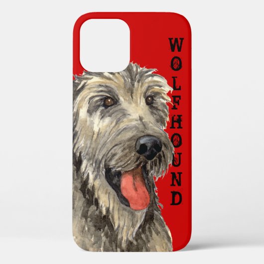 Ierse Wolfshond Kleurblok Case-Mate iPhone Case (Achterkant)