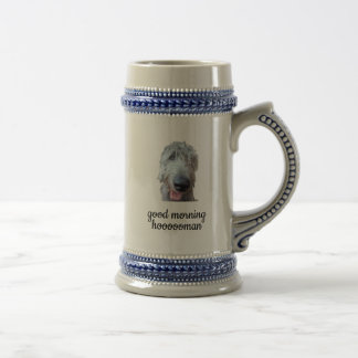 Ierse Wolfshond Mok – Goedemorgen Mens