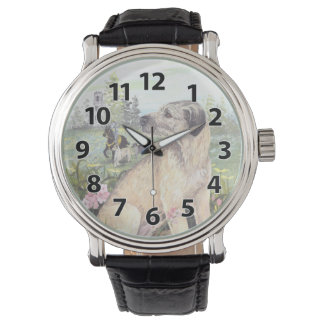 Ierse wolfshond puppy dromer polshorloge horloge
