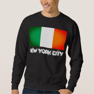 Ierse wortels, New York-ziel - NYC Ierland vlag Trui