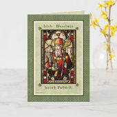 Ierse Zegen - Heilige Patrick Kaart (Gele Bloem)