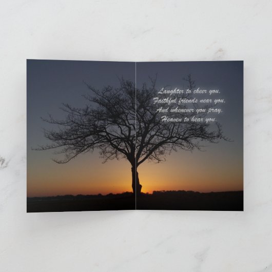 Ierse Zegen Kaart (Binnen)