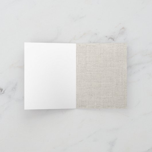 Ierse zegen notitiekaart leeg (Binnen)