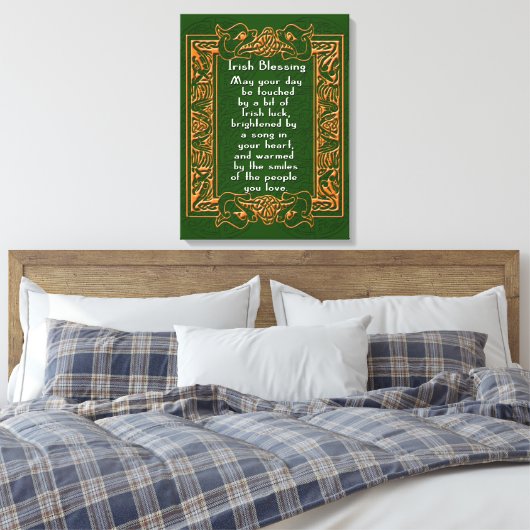 IERSE ZEGEN op Canvas Print (Insitu (Slaapkamer))