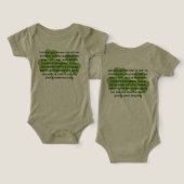 Ierse zegeningen God zond je het beste wat Hij had (Ontwerp Voorkant & Achterkant)