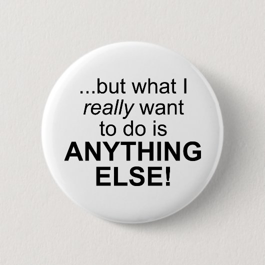 Iets anders! ronde button 5,7 cm (Voorkant)