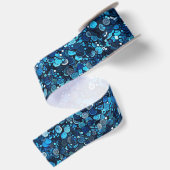 Iets Blau Lovertjes Look Lint (Achterkant)