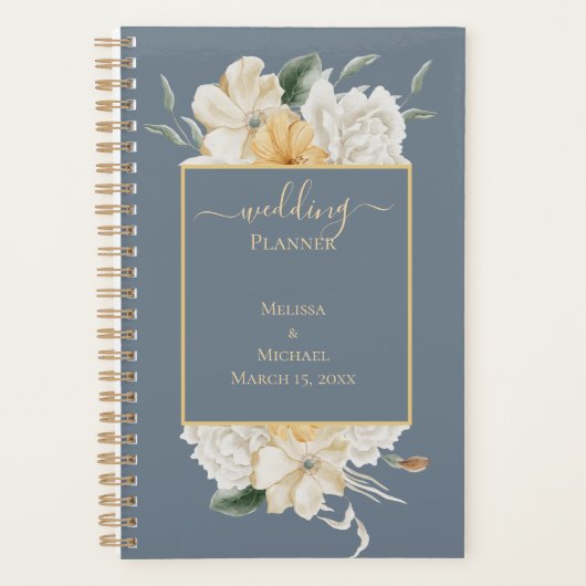 IETS BLAUW - BLOEMENRAND Wedding Planner (Voorkant)