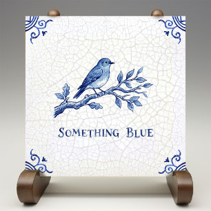 Iets Blauw   Delfts Blauw Nederlandse Stijl Tegeltje