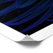 Iets blauw poster (Hoek)