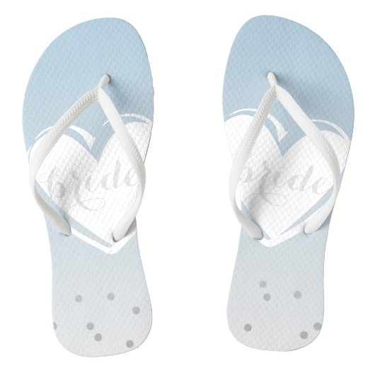 Iets blauw. teenslippers (Voetbed)