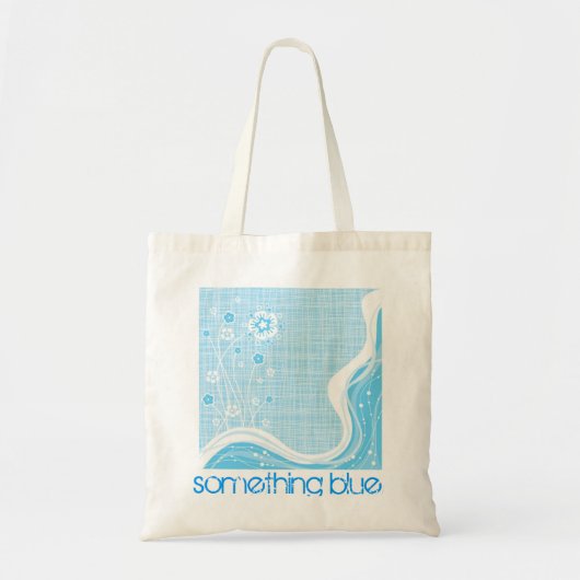 Iets blauw tote bag (Voorkant)