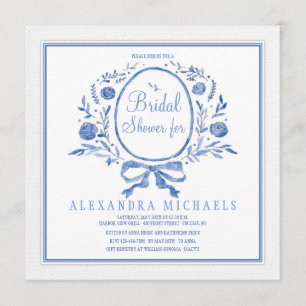 Iets blauw Uitnodiging